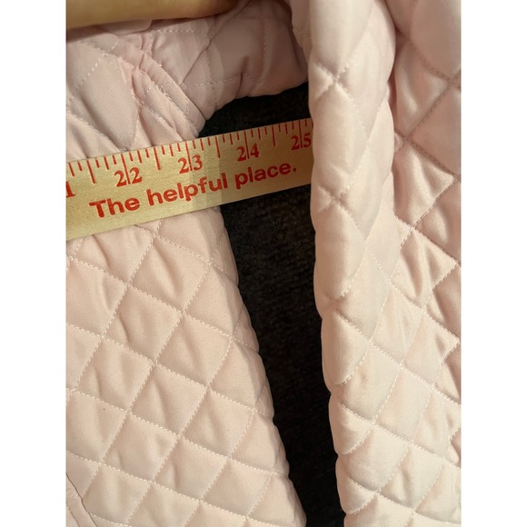 LAUREN RALPH LAUREN Quilted Snap Front Jacket Pink Women's Size 1X - Picture 10 of 11